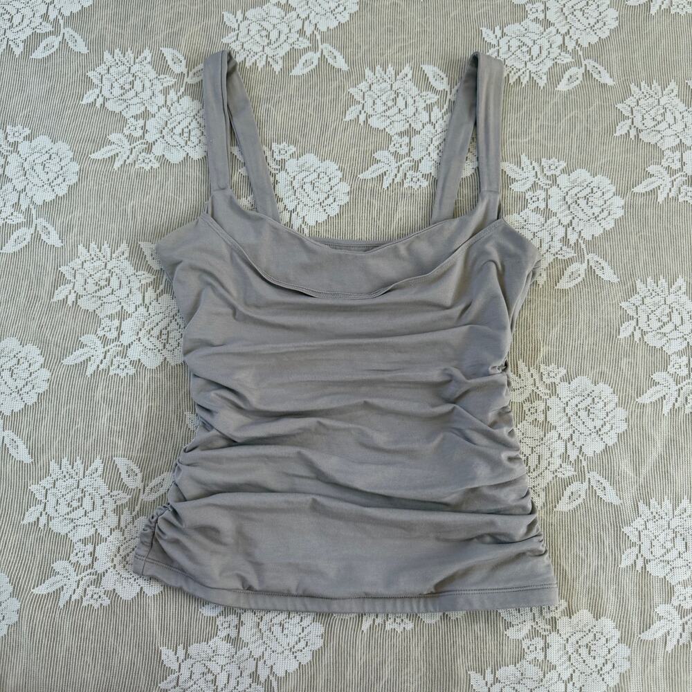 Abercrombie & Fitch Modal Ruched Tank Top Size XS